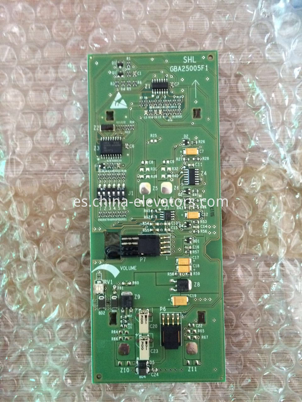 Placa SHL GBA25005F1 para indicador de dirección de ascensor OTIS SHL Board GBA25005F1 for OTIS Elevator Direction Indicator